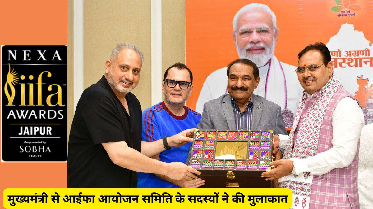 IIFA 2025 , IIFA 2025 Jaipur, IIFA 2025 Rajasthan, IIFA 2025 India, IFA Co-Founders Andre Timmins, Viraf Sarkari, Sabbas Joseph, Chief Minister of Rajasthan, Bhajanlal Sharma, IIFA 25th Anniversary, IIFA Weekend & Awards,