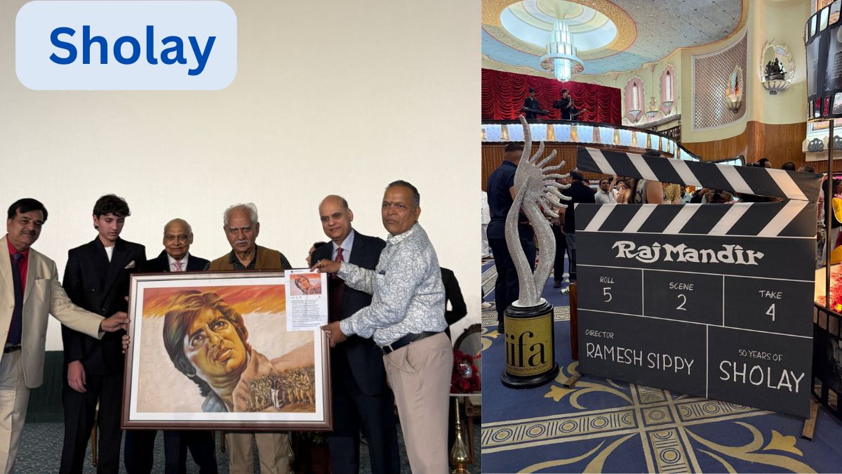 IIFA, IIFA  2025, Golden Jubilee of Sholay & Raj Mandir, Golden Jubilee of Sholay, Raj Mandir, 