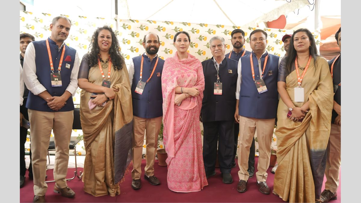 बिल्डिंग एंड इंटीरियर मटेरिअल की प्रर्दशनी और आर्टिसन्स मेला का आगाज़ 1 Indian Institute of Interior Designers, Jaipur Regional Chapter, Diya Kumari, India International Design Conclave,