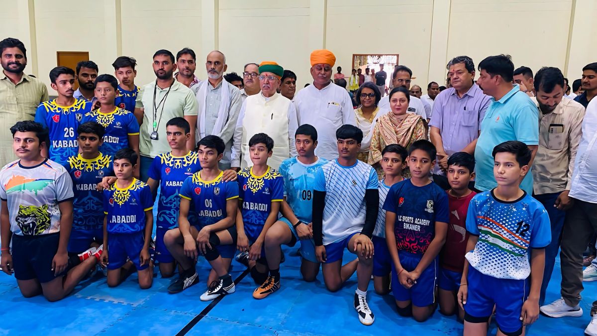 भारत को वर्ष 2047 तक विकसित देशों की श्रेणी में खड़ा करने में खेलों की भूमिका भी महत्वपूर्ण : केंद्रीय मंत्री अर्जुन राम मेघवाल 1 Arjun Ram Meghwal , Union Minister Arjun Ram Meghwal, Bikaner sports, Sports News,