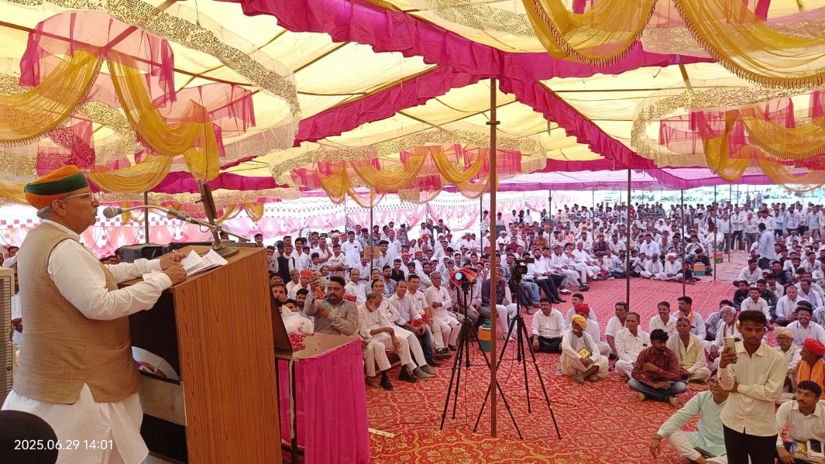 Union Minister of State for Law and Justice Arjun Ram Meghwal, Arjun Ram Meghwal, Union Minister of State for Law and Justice. Bajju News, Arjun Ram meghwal Bajju news,