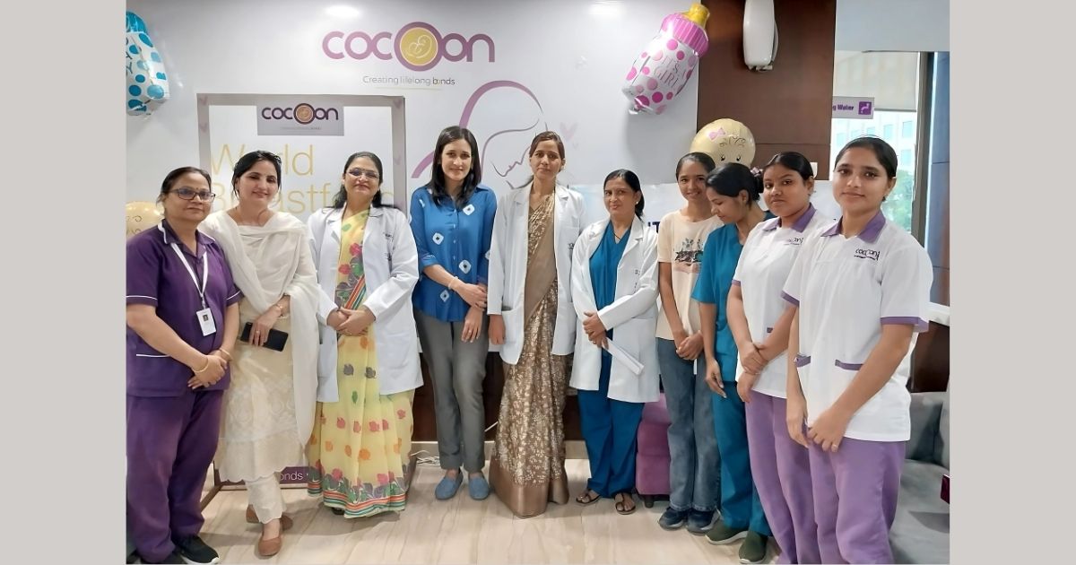 Cocoon Hospital Jaipur, breast feeding week, breast feeding, Cocoon Hospital,