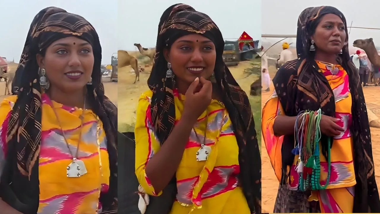 Pushkar Mela, Suman Kalbeliya, Monalisa, viral girl, Rajasthan folk dance, Kalbeliya artist, Ajmer fair, social media viral, Indian culture, folk art