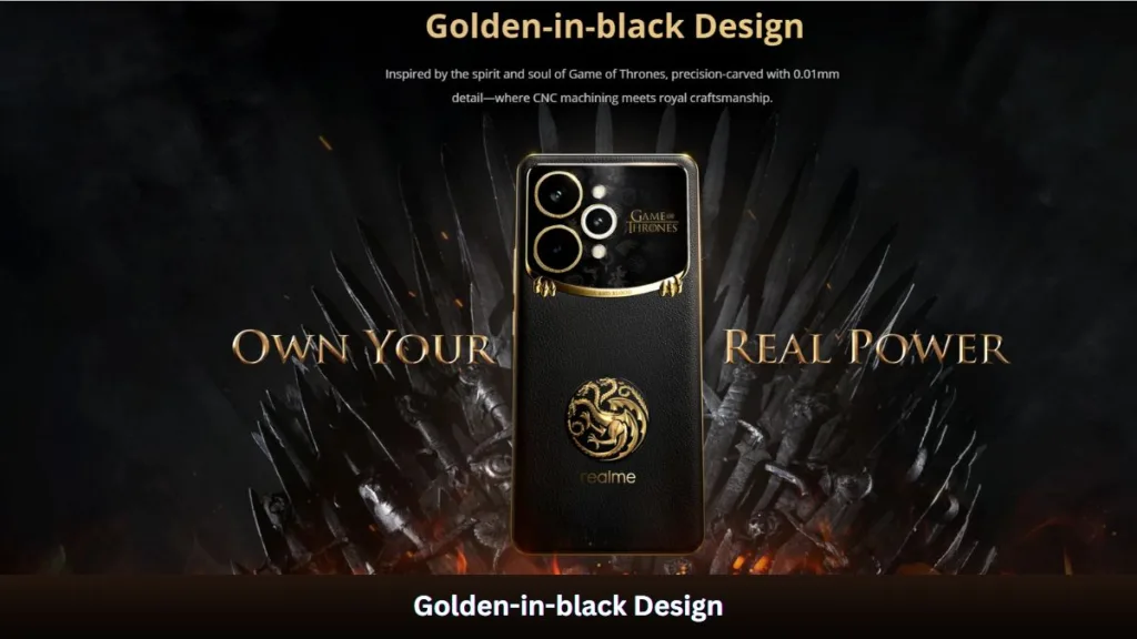 Realme 15 Pro Game of Thrones Edition लॉन्च: ड्रैगन-थीम लुक, 7000mAh बैटरी और 50MP कैमरा के साथ आया यह खास स्मार्टफोन 3 Realme 15 Pro Game of Thrones Edition 4