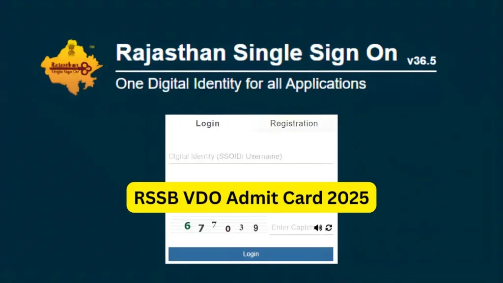 RSSB VDO 2025, राजस्थान कर्मचारी चयन बोर्ड, VDO एडमिट कार्ड, ग्राम विकास अधिकारी भर्ती, sso.rajasthan.gov.in, Rajasthan VDO Exam, RSMSSB, Sarkari Exam, Rajasthan Jobs, Admit Card