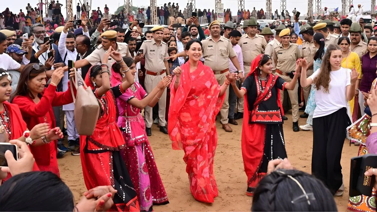 पुष्कर मेला 2025, दिया कुमारी, सुरेश सिंह रावत, पुष्कर फॉरएवर, घूमर उत्सव, राजस्थान पर्यटन, अजमेर, राजस्थानी लोकनृत्य, राजीविका, सांस्कृतिक यात्रा, Pushkar Fair