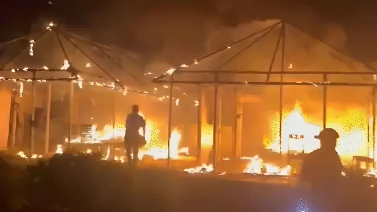 Jaisalmer Fire, Sam Sand Dunes, Jaisalmer Resort, Rajasthan News, Tent City Fire, Tourism Safety, Jaisalmer News, Rajasthan Police, Desert Festival