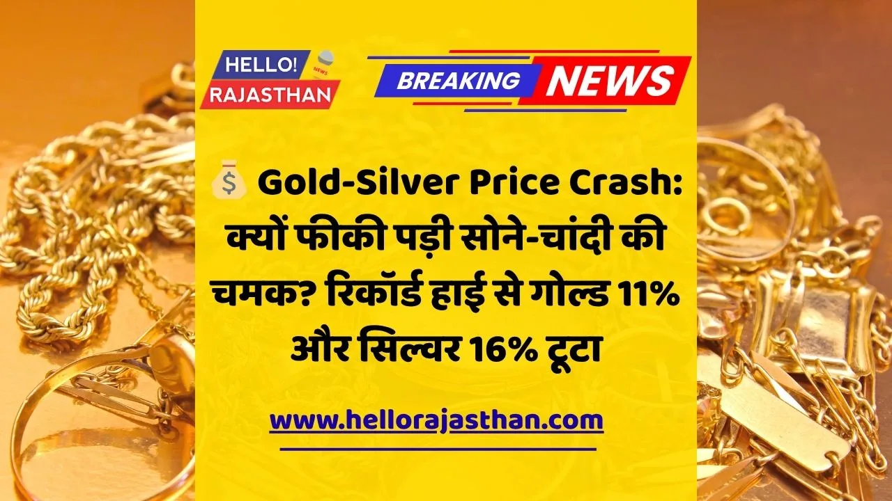 Gold Price Today, Silver Price Fall, Gold Rate India, Gold Market Update, Why Gold Silver Falling