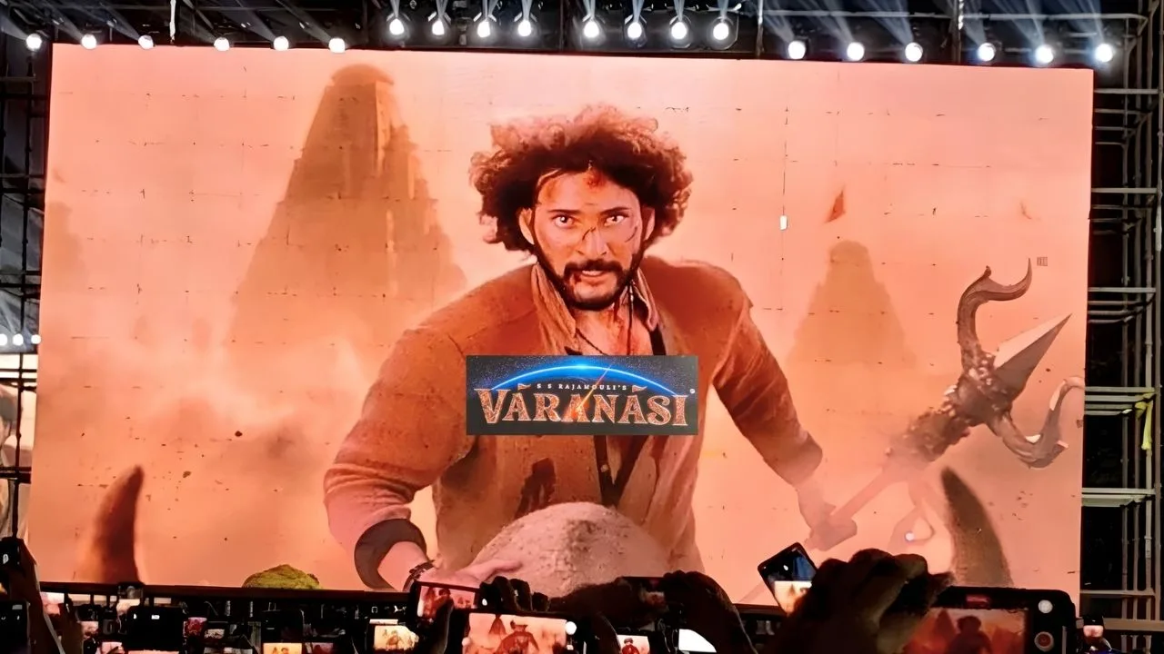 home 16 ‘वाराणसी’ लॉन्च, महेश बाबू रुद्र अवतार, Varanasi launch, Mahesh Babu Rudra look,