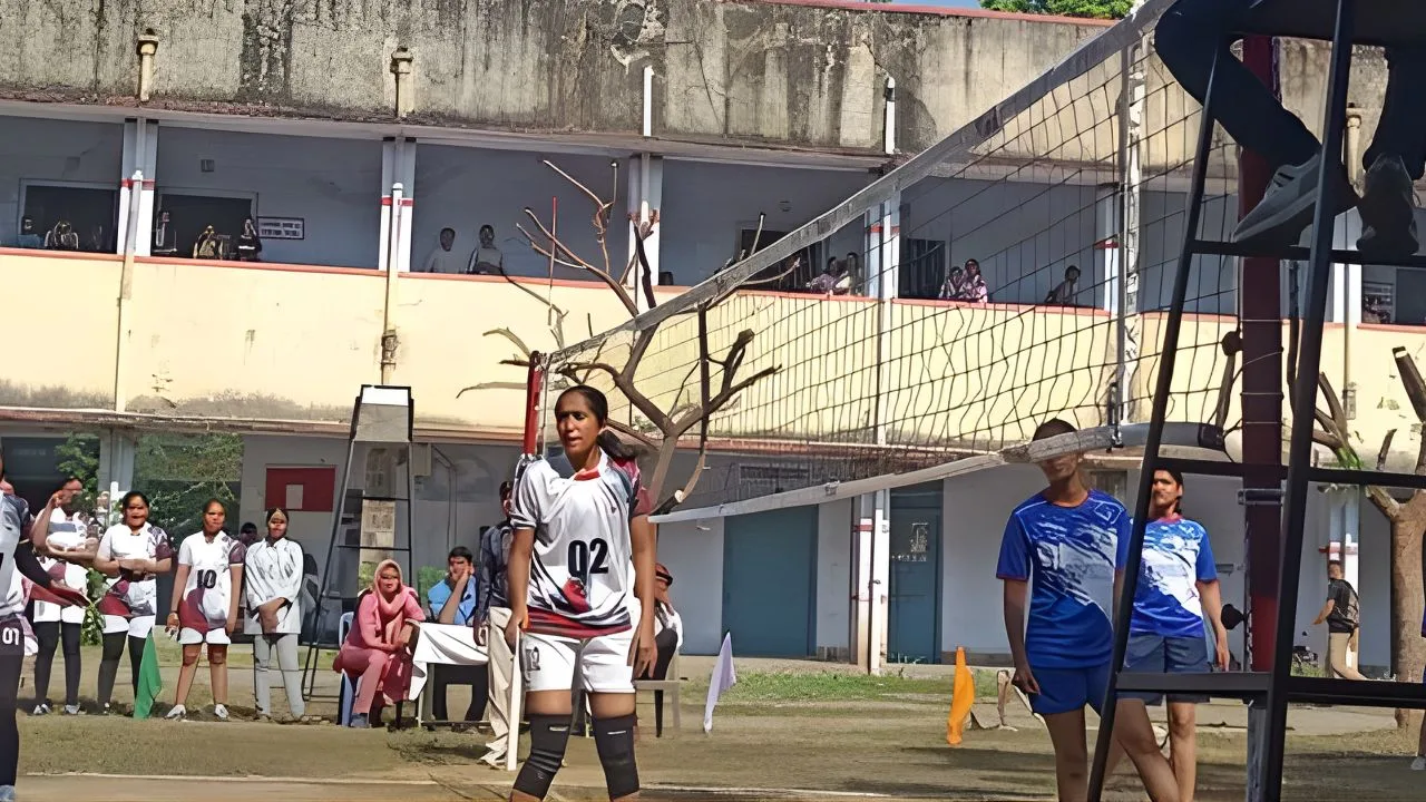 Dausa College, Volleyball, Rajasthan University, Maharani College, Bhawani Niketan, Women Sports, Inter College, Jaipur, Education