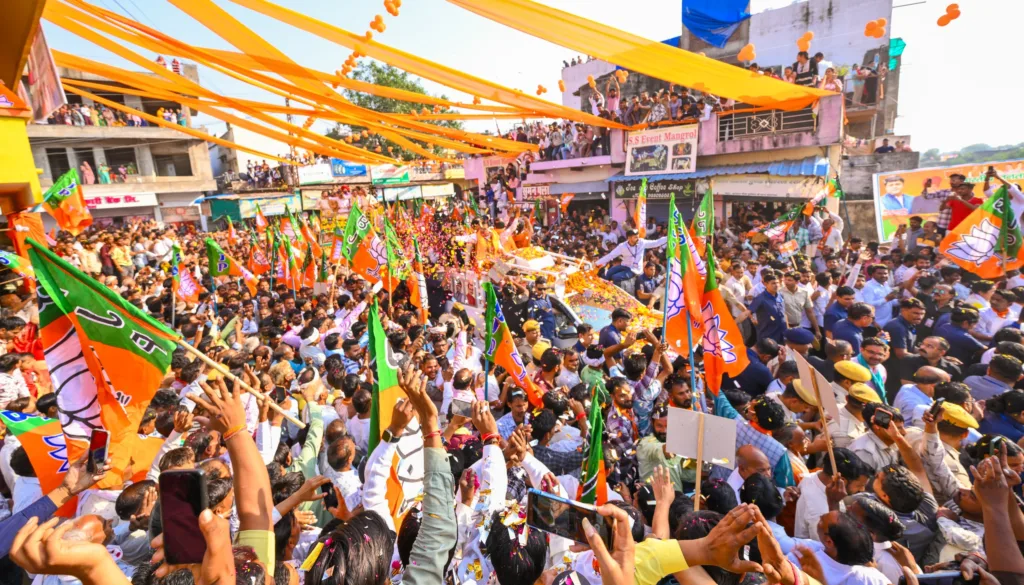 सीएम भजनलाल शर्मा बोले - भाजपा विकास का प्रतीक, कांग्रेस भ्रष्टाचार की जननी 2 G5Ej8V2bIAI7ph7