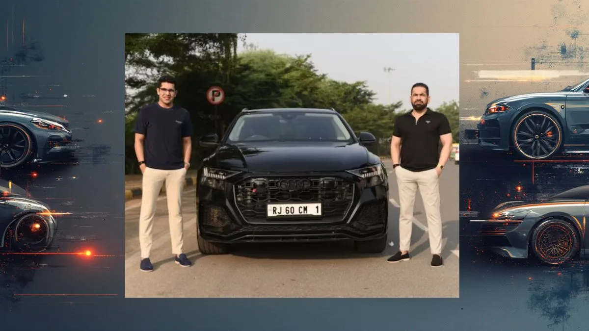 Rajasthan RTO, Fancy Number Auction, Rahul Taneja, Audi RS Q8, Jaipur, RJ60CM0001, Luxury Cars, VIP Number, Car Enthusiast, RTO News