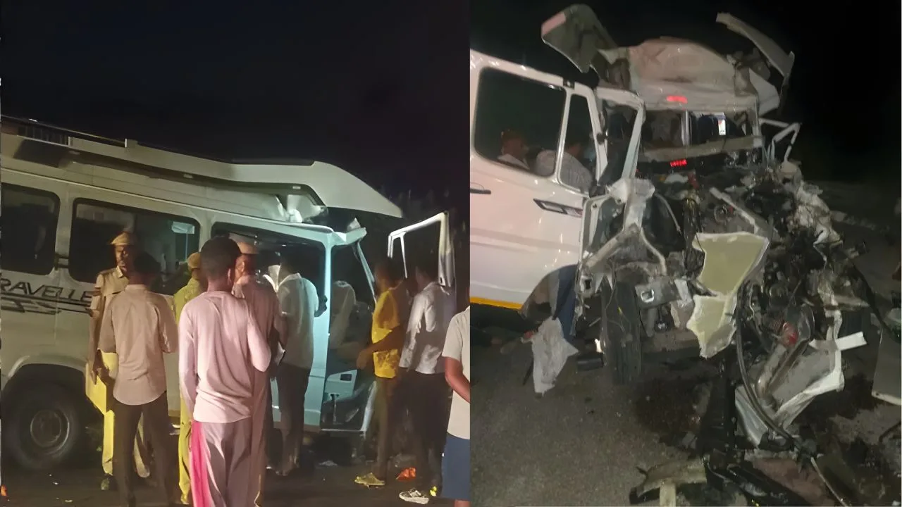 फलौदी हादसा, टेम्पो ट्रैवलर एक्सीडेंट, भारतमाला हाईवे दुर्घटना, Phalodi Accident, Rajasthan Road Accident, Bhajanlal Sharma, Kolayat Kartik Snan, Matoda Police Station, Hanuman Sagar Highway Crash, Rajasthan News